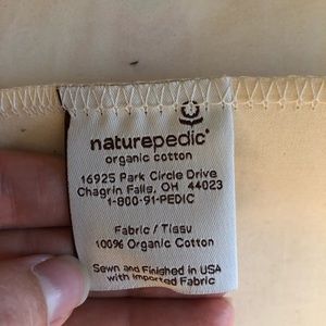 Naturepedic waterproof mattress pad - full